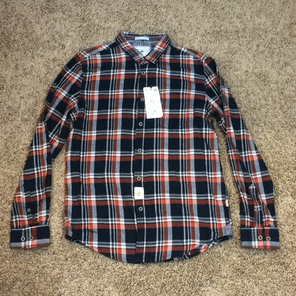 denim & flower flannel